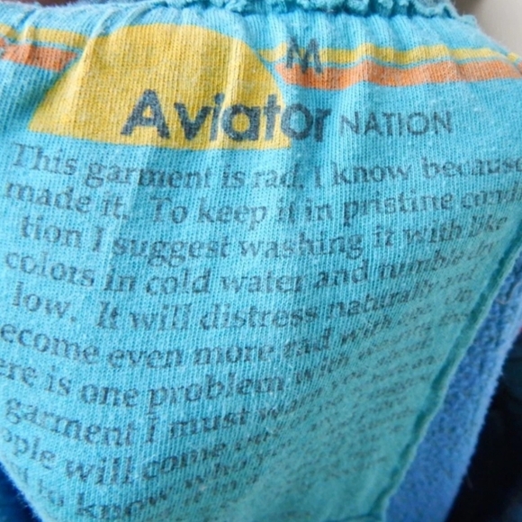 Aviator Nation 6- Stripe Jogger Sweatpants - Picture 3 of 4